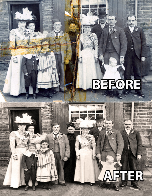 photo restore sheffield